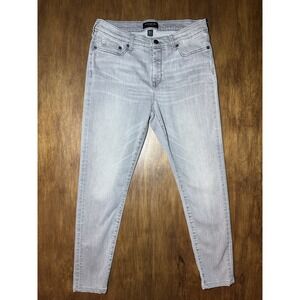 Banana Republic Sculpt Skinny Jeans Womens 28 / 6 Gray Stretch